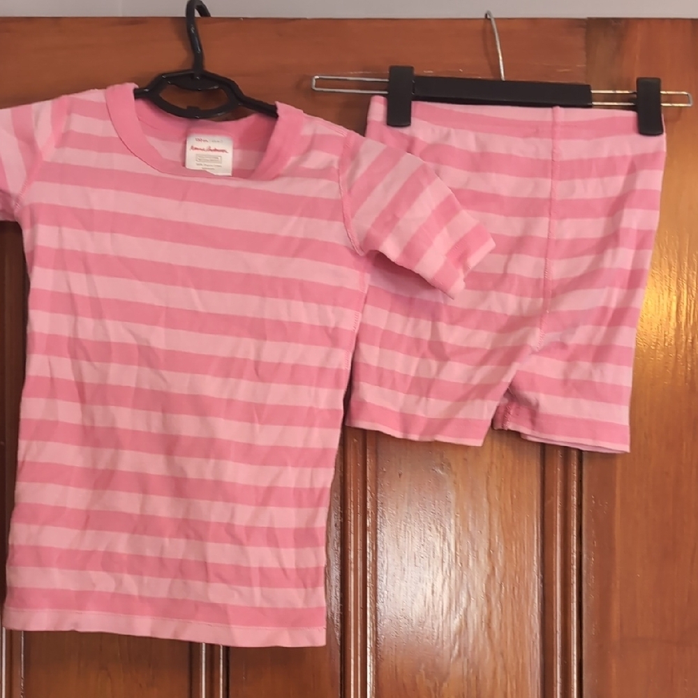 Pink Striped Kids Pajamas